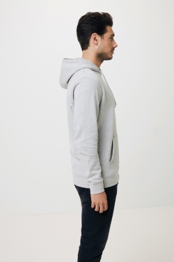 Logo trade corporate gift photo of: Iqoniq Torres recycled cotton hoodie undyed