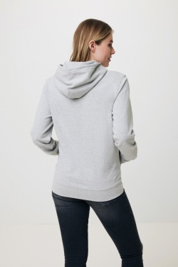 Logo trade business gifts image of: Iqoniq Torres recycled cotton hoodie undyed