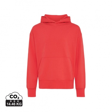 Logo trade promotional products image of: Iqoniq Yoho recycled cotton relaxed hoodie