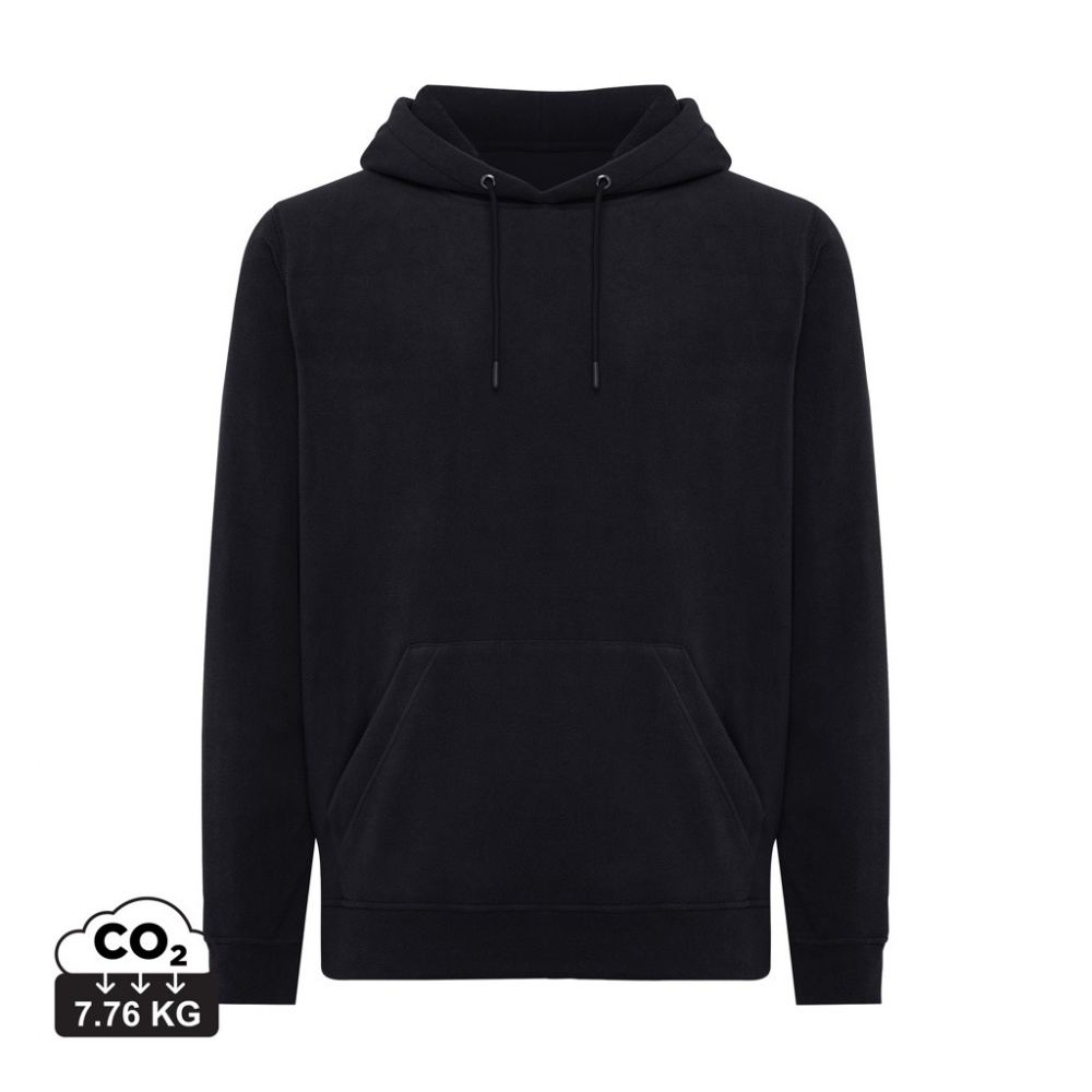 Logotrade promotional merchandise image of: Iqoniq Trivor recycled polyester microfleece hoodie