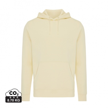 Logo trade promotional merchandise photo of: Iqoniq Rila lightweight recycled cotton hoodie