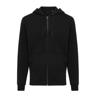 Logo trade promotional items picture of: Iqoniq Abisko recycled cotton zip through hoodie