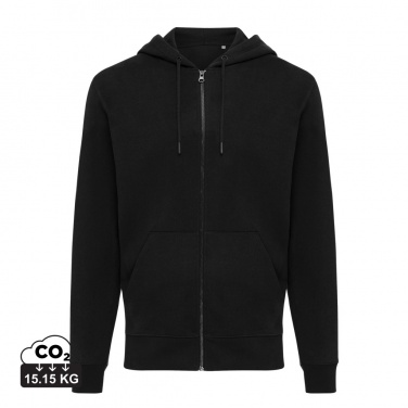 Logotrade promotional gift image of: Iqoniq Abisko recycled cotton zip through hoodie