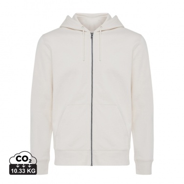 Logo trade advertising products image of: Iqoniq Abisko recycled cotton zip through hoodie