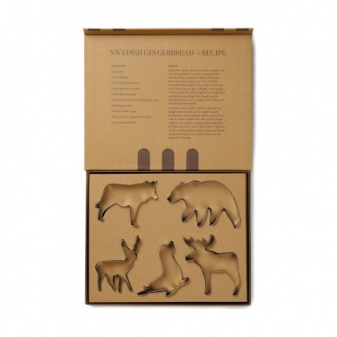 Logo trade advertising products image of: VINGA Nordic big 5 cookie cutter 5-piece set