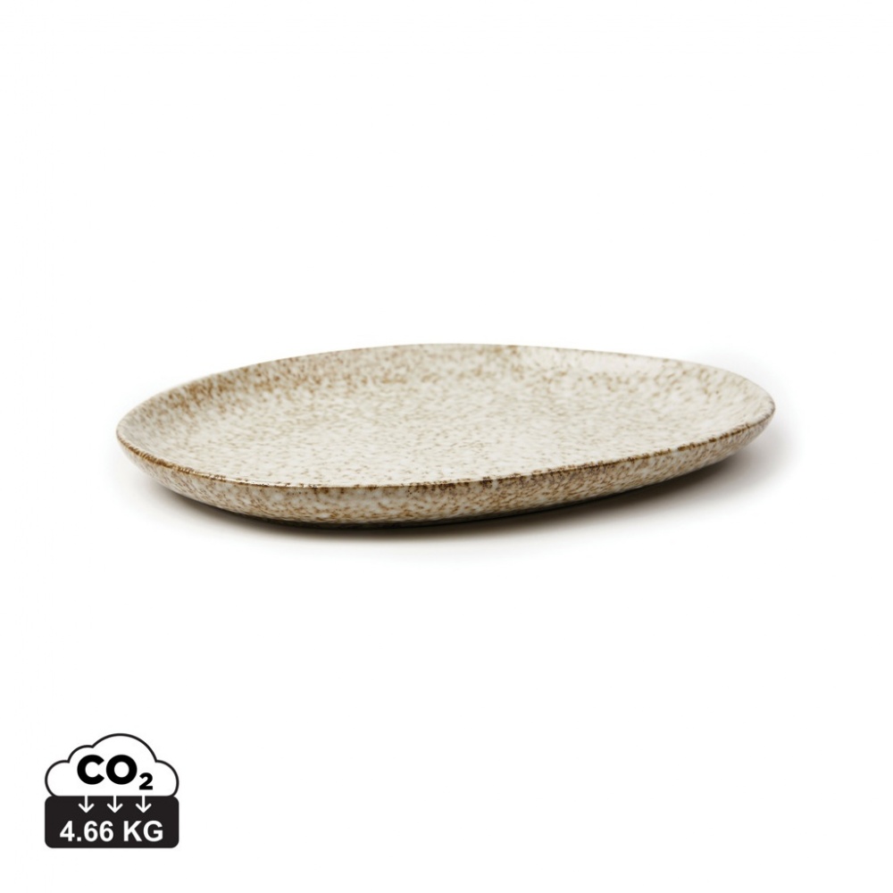 Logotrade advertising product picture of: VINGA Nuvem stoneware serving plate