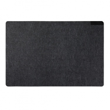 Logo trade promotional products image of: VINGA Albon GRS recycled felt desk pad