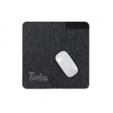 Logo trade promotional merchandise picture of: VINGA Albon GRS recycled felt mouse pad