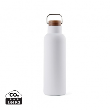 Logo trade promotional products image of: VINGA Ciro RCS recycled vacuum bottle 800ml