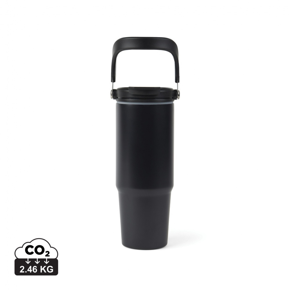 Logo trade advertising products picture of: VINGA Eos trek RCS recycled SS 880 ML thermos bottle