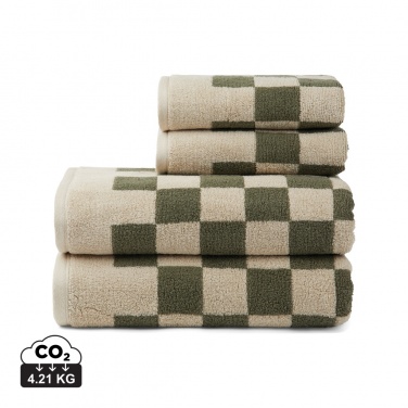 Logo trade promotional merchandise picture of: VINGA Elba OCS organic cotton towel, 4 pcs set