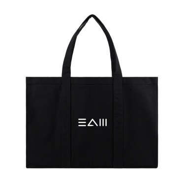 Logo trade promotional products image of: VINGA Hilo AWARE™ recycled canvas maxi tote bag