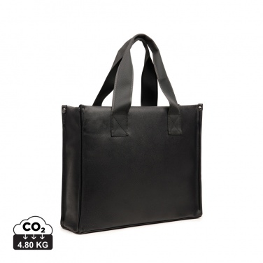 Logotrade corporate gift picture of: VINGA Bermond RCS recycled PU tote bag