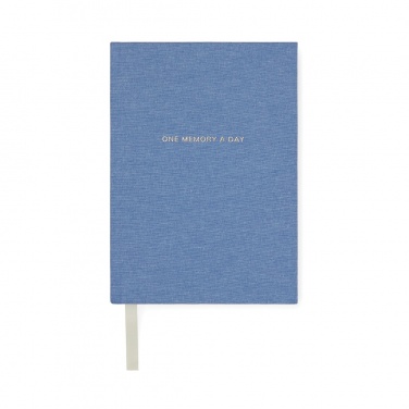 Logo trade corporate gifts image of: VINGA One memory a day GRS recycled paper journal