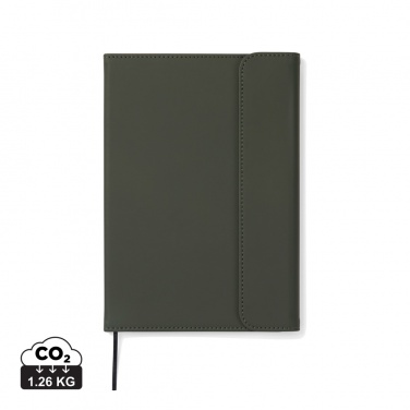 Logo trade promotional gift photo of: VINGA Baltimore GRS certified paper & PU notebook