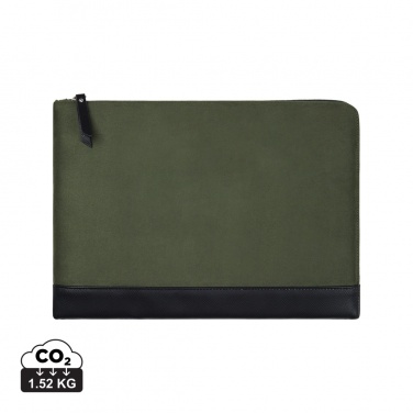 Logotrade promotional merchandise picture of: VINGA Marlow RCS recycled polyester 16" laptop sleeve