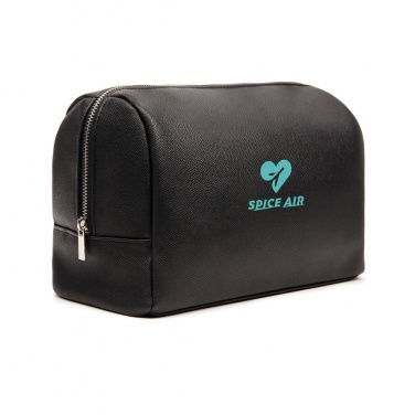 Logotrade promotional merchandise picture of: VINGA Bermond RCS recycled PU toiletry bag