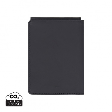 Logo trade promotional gifts image of: VINGA Baltimore RCS recycled polyester RFID passport cover