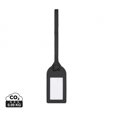 Logo trade promotional giveaways picture of: VINGA Baltimore RCS recycled polyester luggage tag