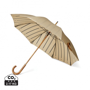 Logotrade promotional giveaway image of: VINGA Bosler AWARE™ recycled pet 23" umbrella