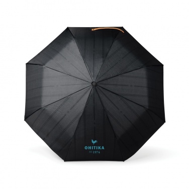 Logo trade corporate gift photo of: VINGA Bosler AWARE™ recycled pet 21" foldable umbrella