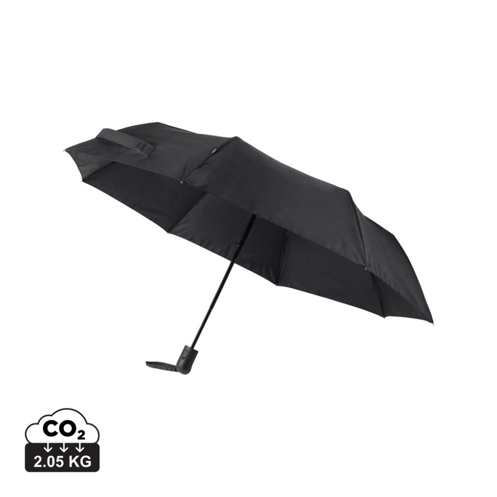 Logo trade advertising products picture of: VINGA Baltimore AWARE™ RPET 21" umbrella