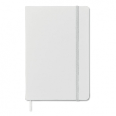 Logo trade promotional products picture of: A5 notebook 96 plain sheets