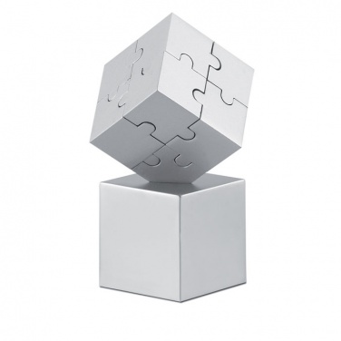 Logo trade advertising products image of: Metal 3D puzzle