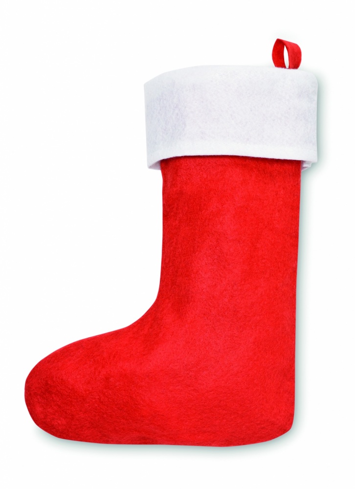 Logo trade business gift photo of: Christmas boot