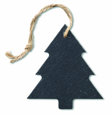 Logotrade promotional merchandise photo of: Slate xmas hanger tree