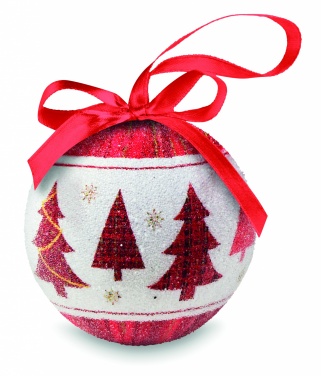 Logo trade corporate gift photo of: Christmas bauble in gift box