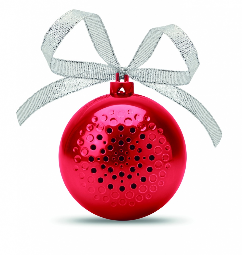 Logotrade promotional item image of: Speaker Christmas ball