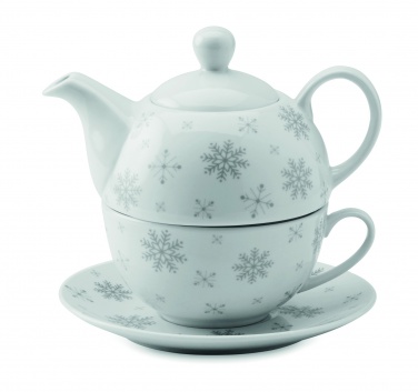 Logo trade advertising product photo of: Christmas tea set