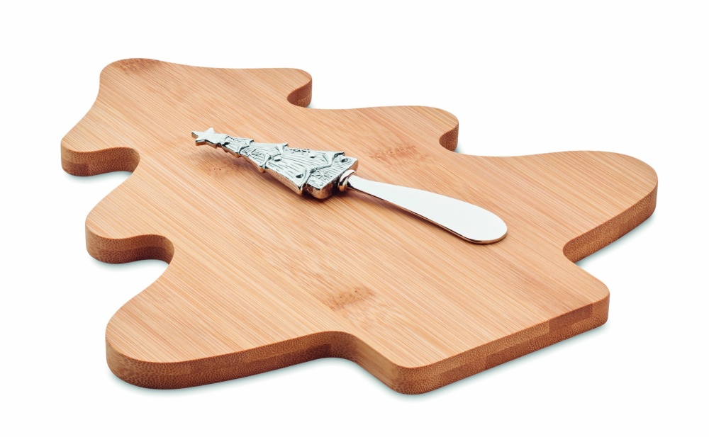 Logotrade promotional gift picture of: Cheese board set in bamboo