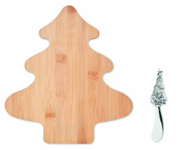 Logotrade promotional giveaway picture of: Cheese board set in bamboo