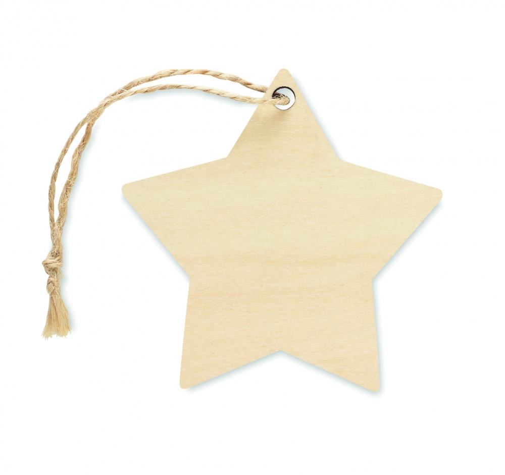 Logotrade advertising product image of: Christmas ornament star