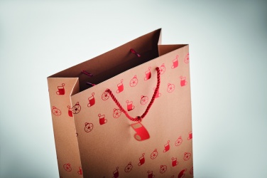 Logotrade promotional gift picture of: Gift paper bag with pattern