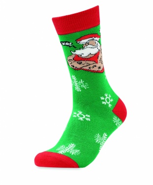 Logo trade advertising products image of: Pair of Christmas socks L