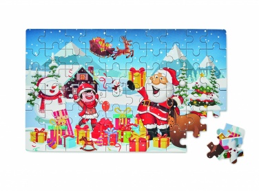 Logotrade promotional giveaways photo of: Wooden Christmas puzzle