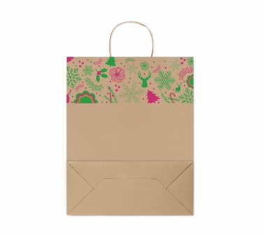 Logo trade promotional giveaways picture of: Gift paper bag large