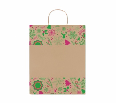 Logo trade promotional gifts image of: Gift paper bag large