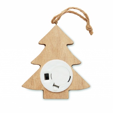 Logotrade promotional items photo of: Wooden weed tree with lights