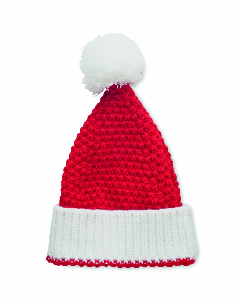 Logo trade promotional merchandise image of: Christmas knitted beanie