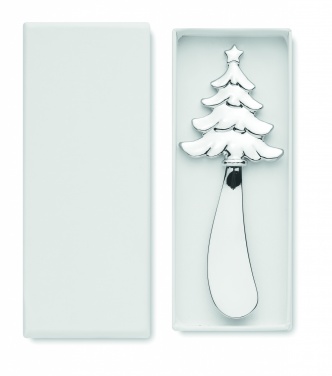 Logo trade promotional giveaways image of: Christmas tree cheese knife