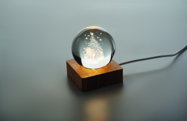 Logotrade promotional giveaway picture of: Christmas LED crystal ball