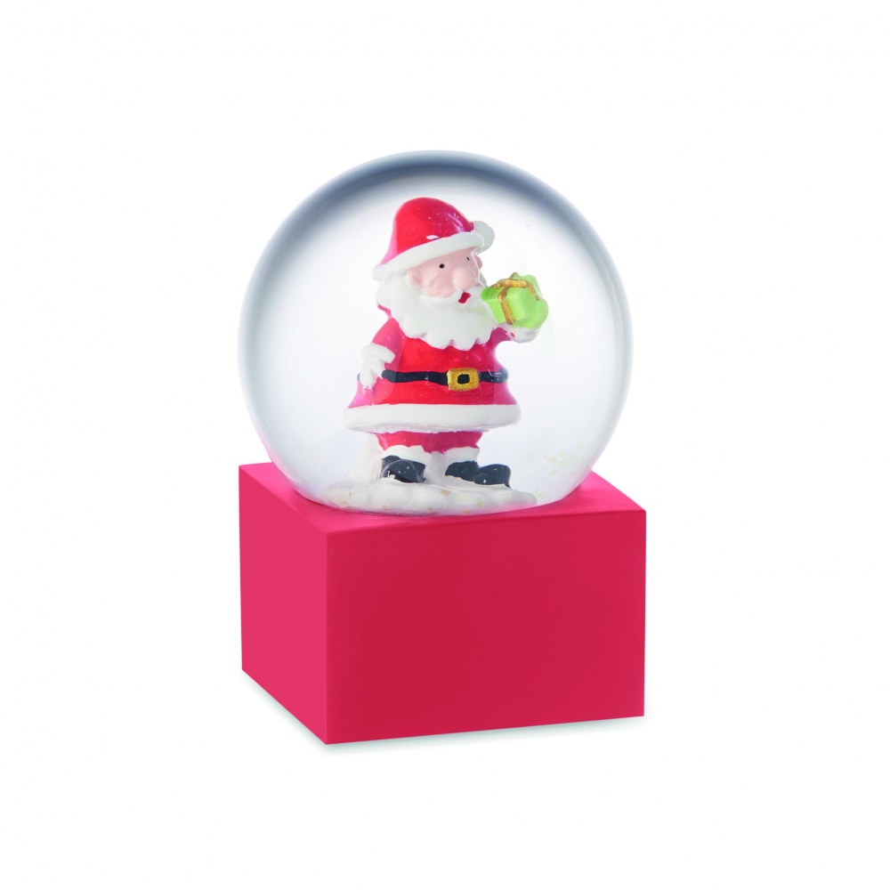 Logotrade promotional item image of: Small snow ball glass ornament