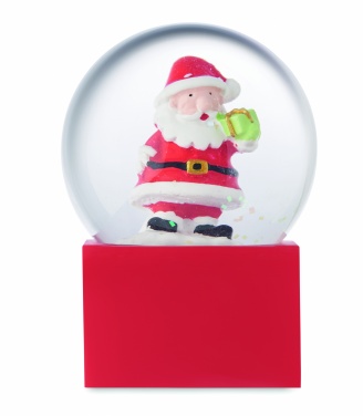 Logo trade promotional items image of: Small snow ball glass ornament