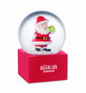 Logotrade business gifts photo of: Small snow ball glass ornament