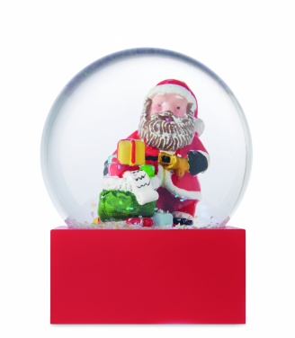 Logo trade corporate gifts image of: Snow ball glass ornament