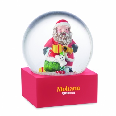 Logo trade promotional gifts picture of: Snow ball glass ornament